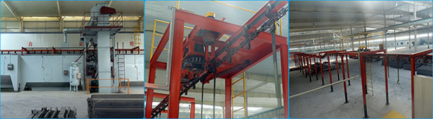 QT37吊鉤通過(guò)式拋丸機(jī)的細(xì)節(jié)展示圖