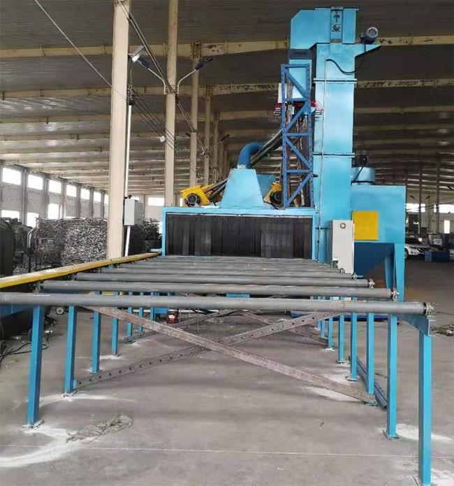 Q6927型材臥式拋丸機(jī) Q6927型材臥式拋丸機(jī)