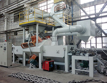 錨鏈拋丸清理機(jī)