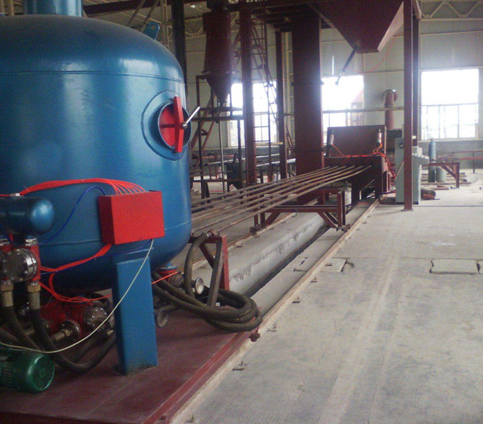 鋼管內壁噴砂機