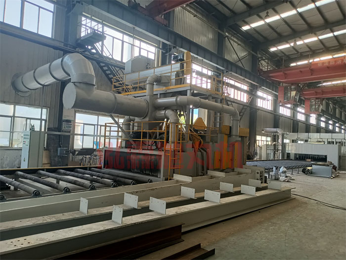 鋼板預(yù)處理線拋丸機(jī)