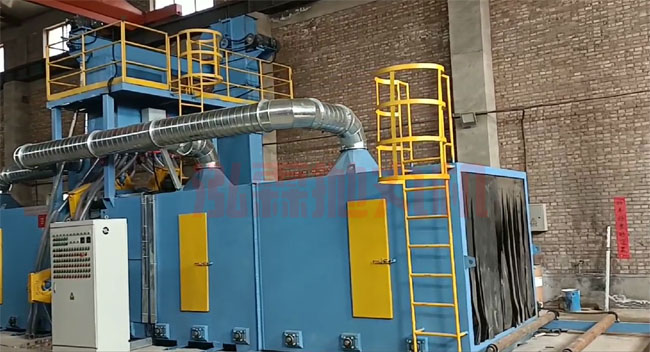 大型鋼結構通過式拋丸機